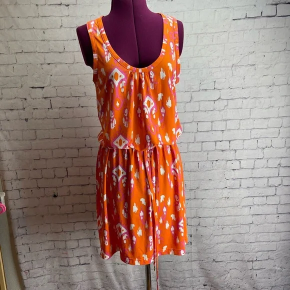 Mud Pie | Dresses | Mudpie Bag Lady Orange Dress Size Size Medium | Poshmark